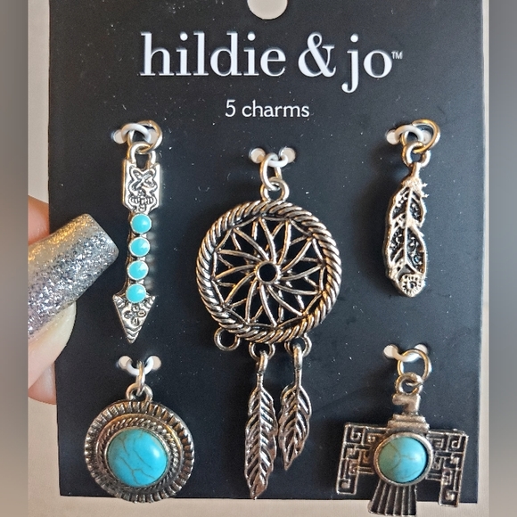 5 pc Native American Charm Set - Picture 2 of 5